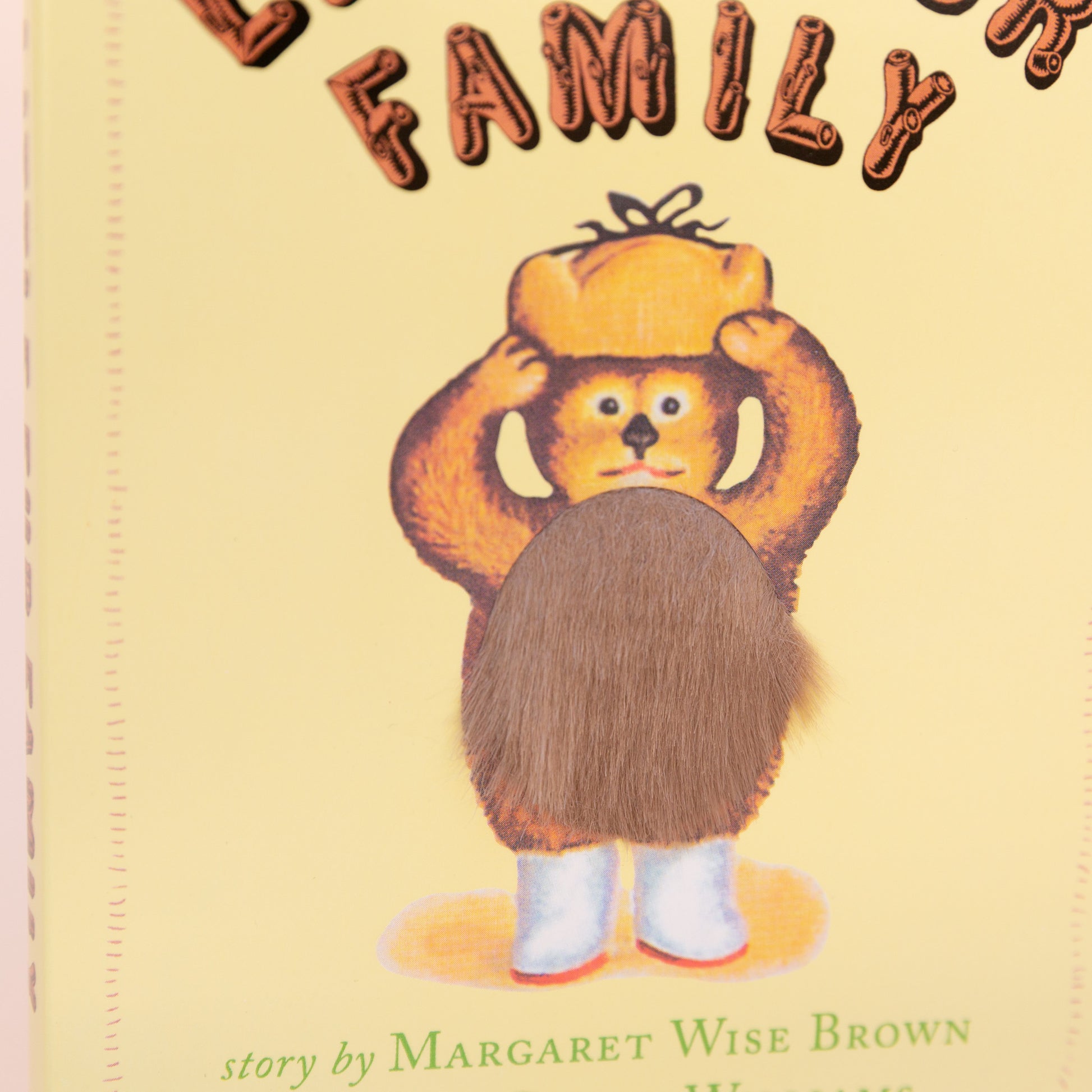 detail of "Little Fur Family" front cover
