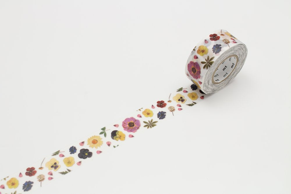 Washi Tape in Pressed Flowers