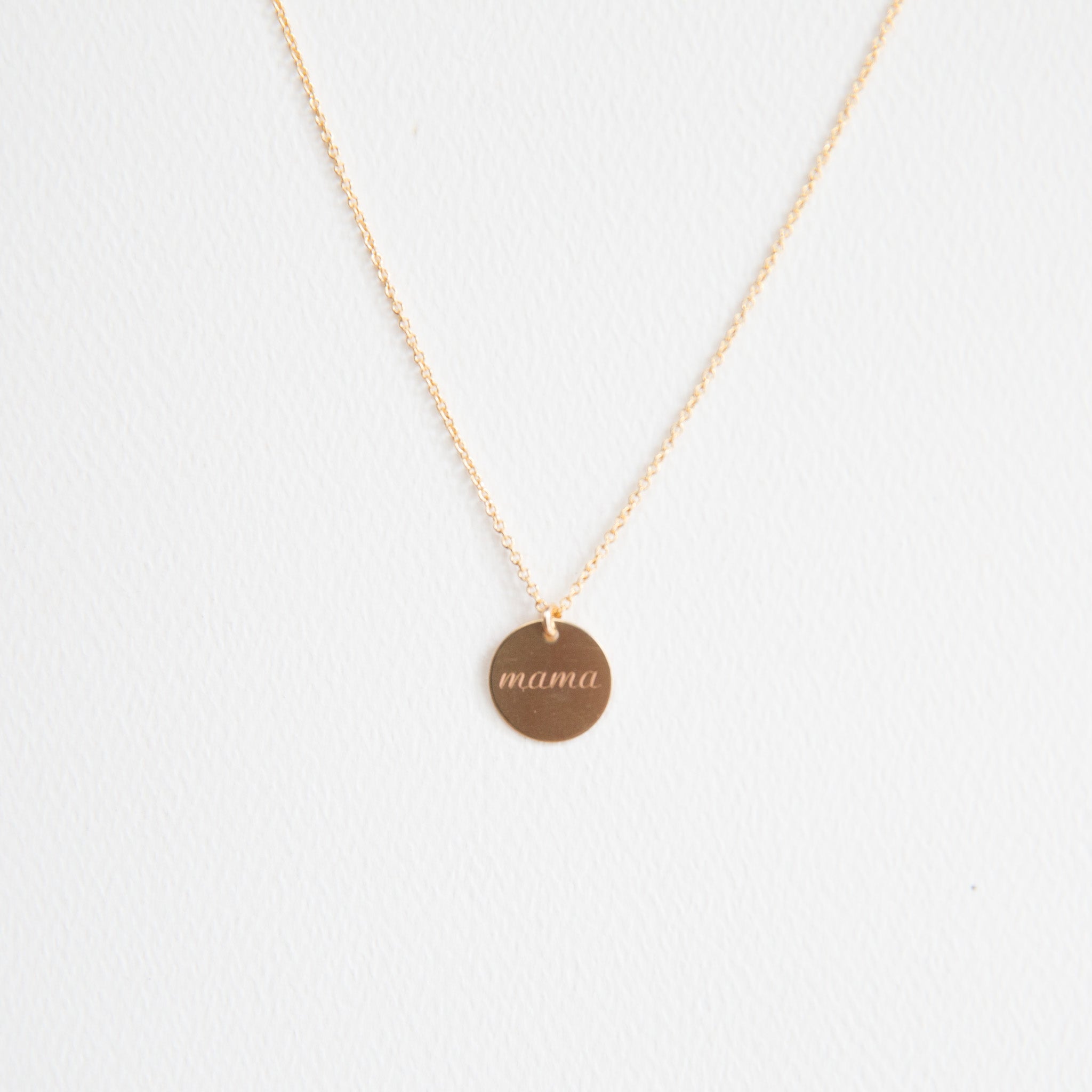 Buy 14k Gold MAMA Necklace // Gift for Mom // Mother's Day Gift // New  Mother Gift Online in India - Etsy