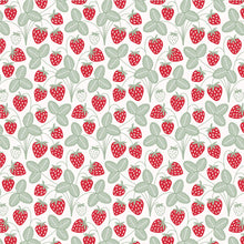 Load image into Gallery viewer, Winter Water Factory | Long Sleeve Romper in Strawberries Print
