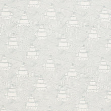 Load image into Gallery viewer, Winter Water Factory | Knotted Baby Gown in High Seas Pale Blue
