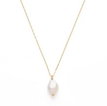 Load image into Gallery viewer, amano studio pearl necklace detail shot on white background

