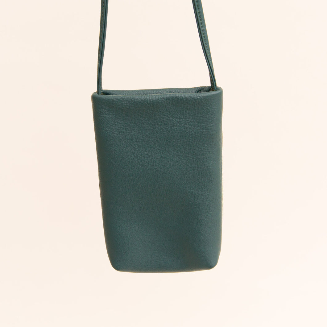 Sven | Small Leather Bag in Teal