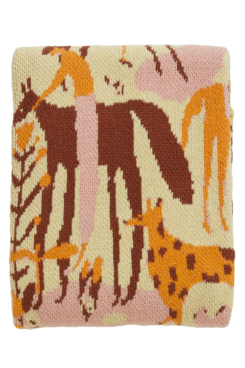 Basket Weavers Baby Blanket in Daffodil