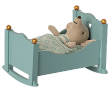 Load image into Gallery viewer, Maileg | Baby Mouse Cradle in Blue
