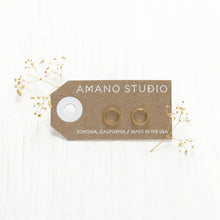 Load image into Gallery viewer, Amano Studio | Small Gold Circle Studs
