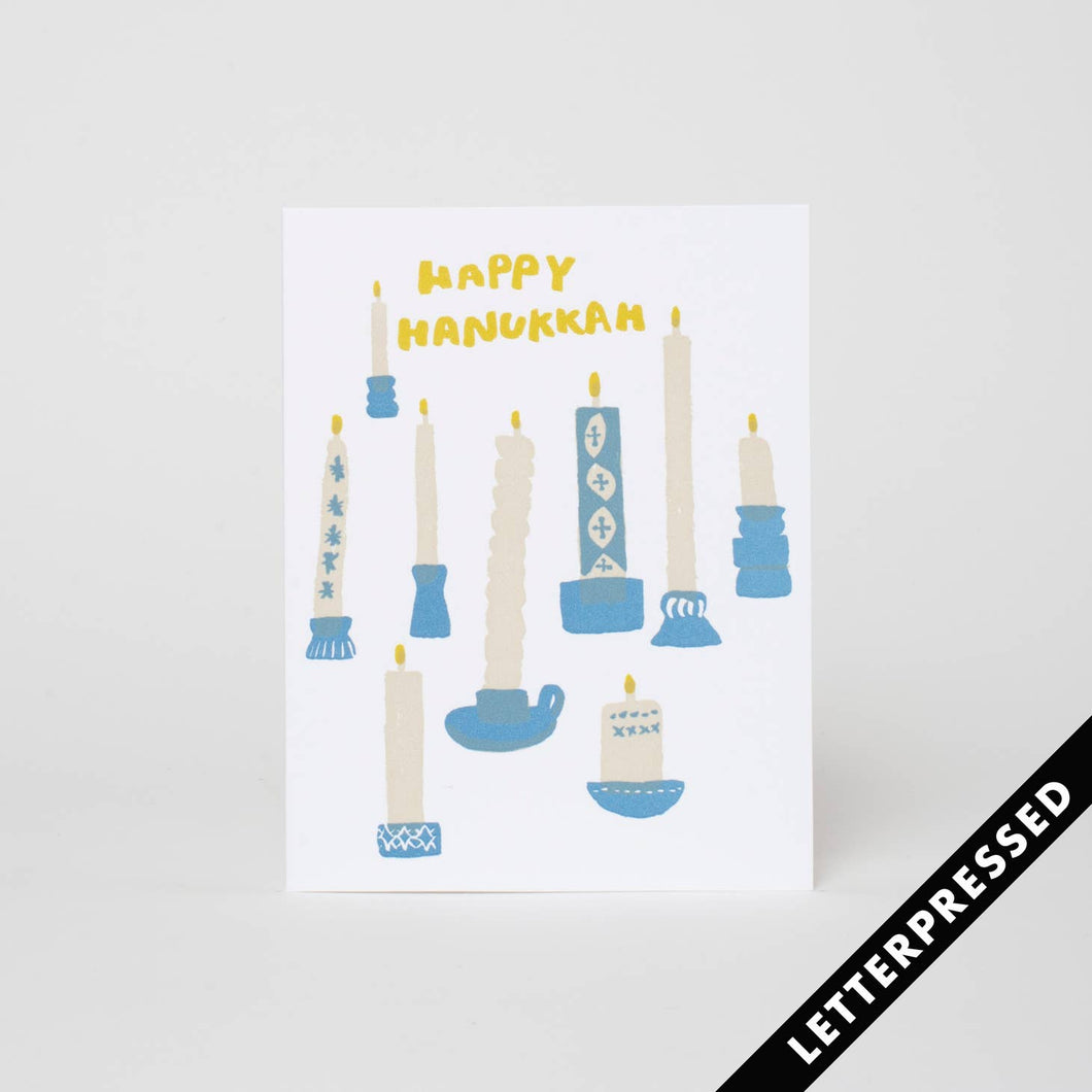 Hanukkah Candles Card