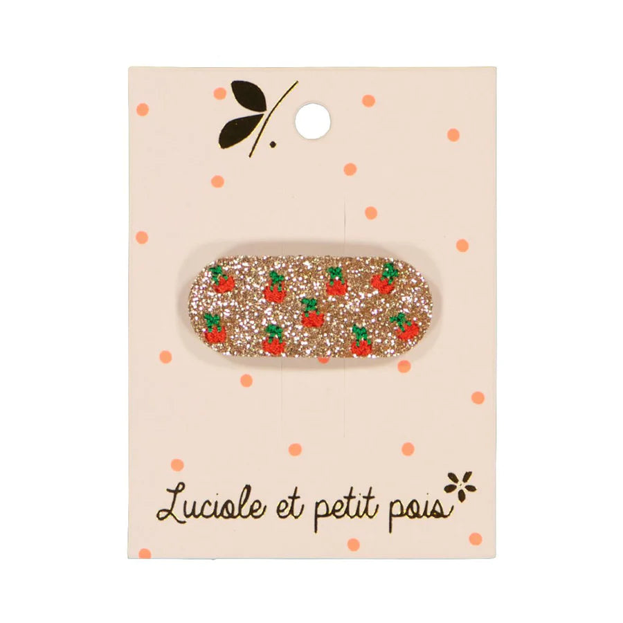 Luciole Et Petit Pois | Hair Clip in Red Cherries
