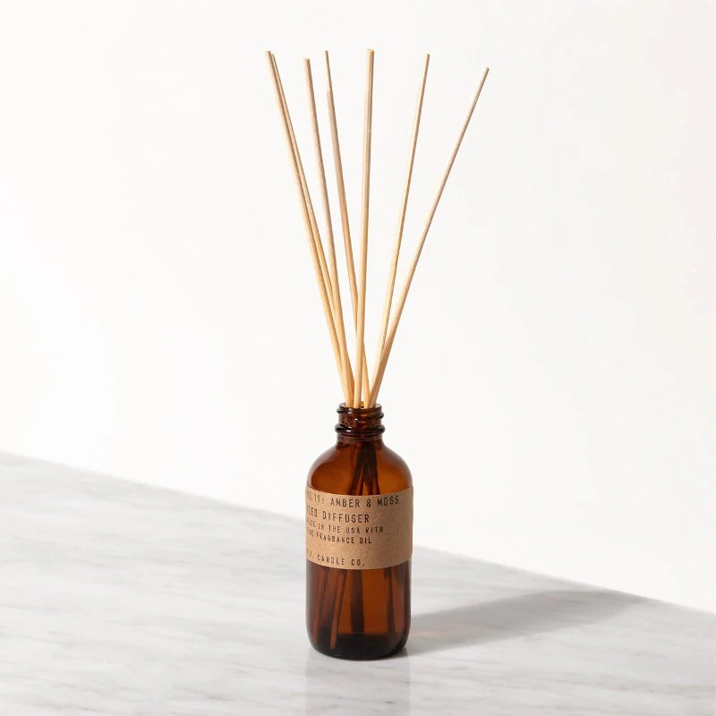 P.F. Candle Co. | Amber & Moss Reed Diffuser