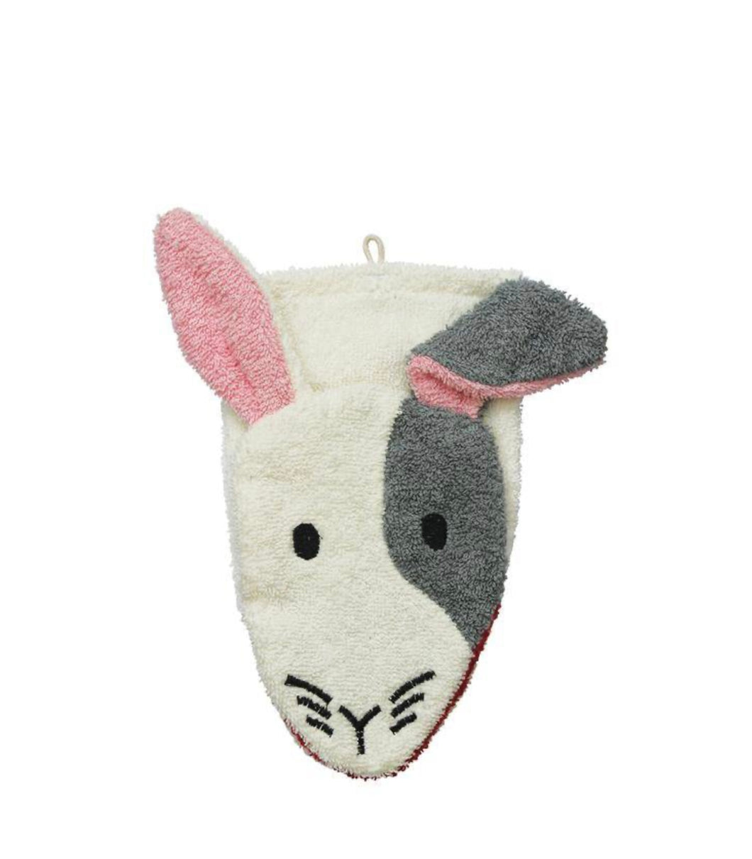 Organic Cotton Rabbit Washcloth