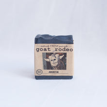 Load image into Gallery viewer, front view goat rodeo absinthe soap from los angeles
