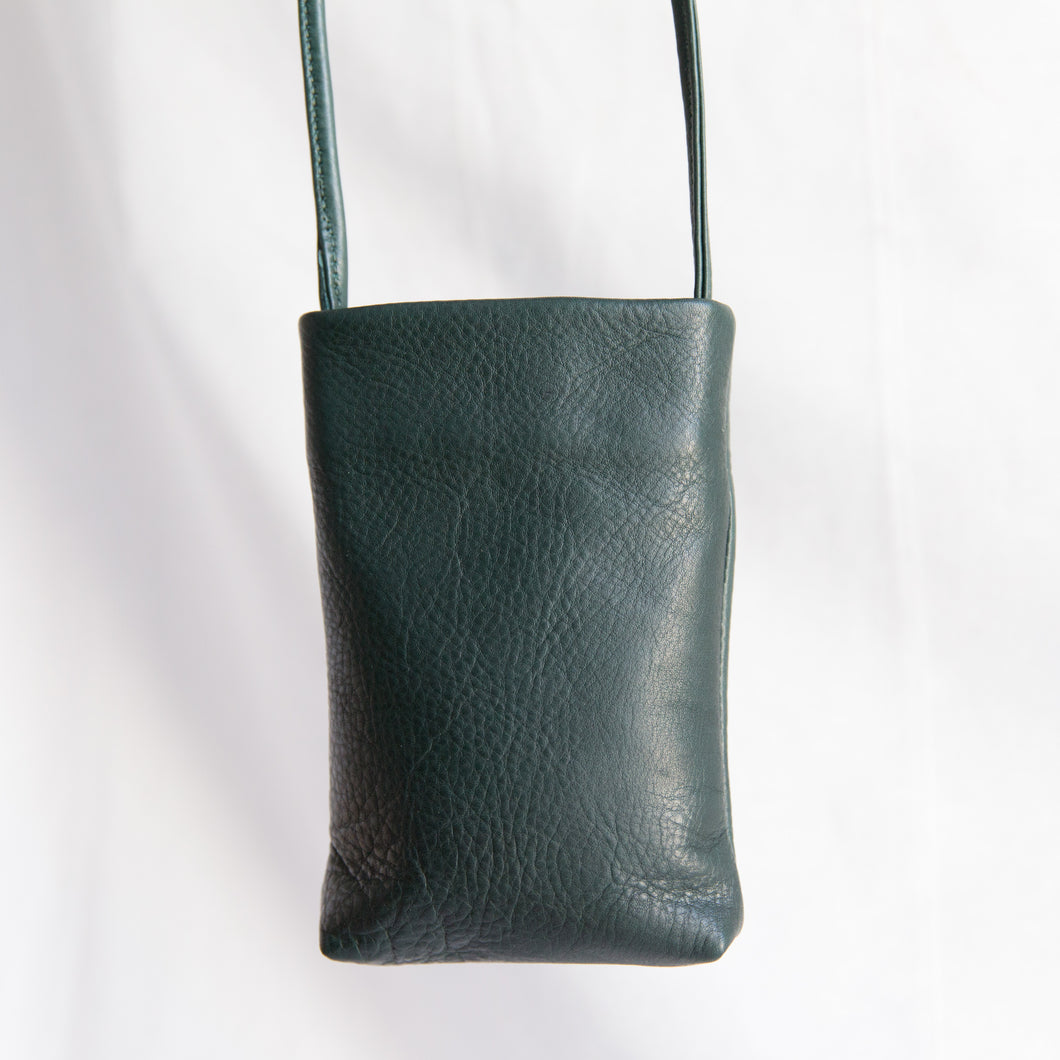Sven | Small Leather Bag in Forest