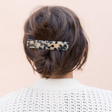 Load image into Gallery viewer, Ivory Tokyo Rectangle Barrette
